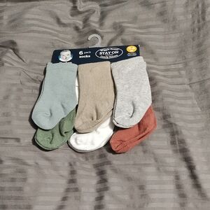Gerber Baby Socks 6-Pack - Multicolor